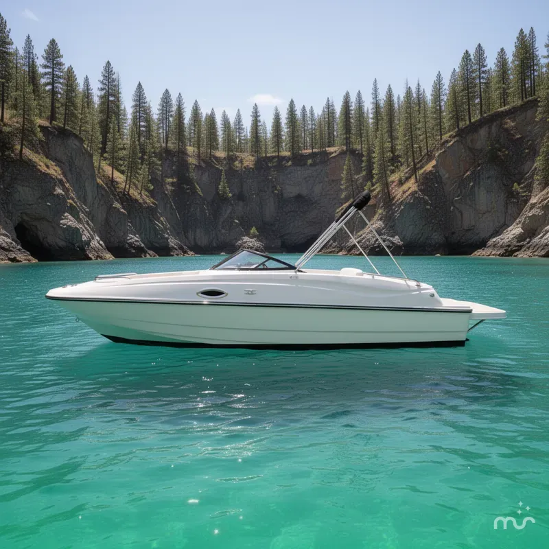 Slide: The Image of Bayliner 210 Deck Boat 2018 - 2