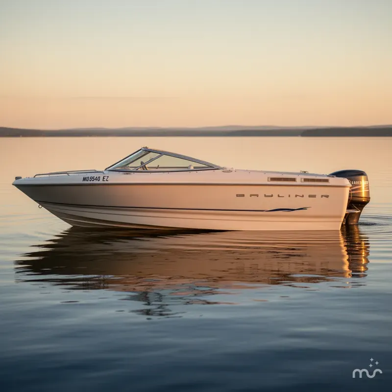 Slide: The Image of Bayliner 215 Bowrider 2001 - 1