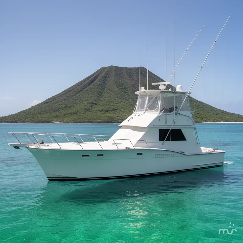 Slide: The Image of Hatteras 46 Convertible 1977 - 2