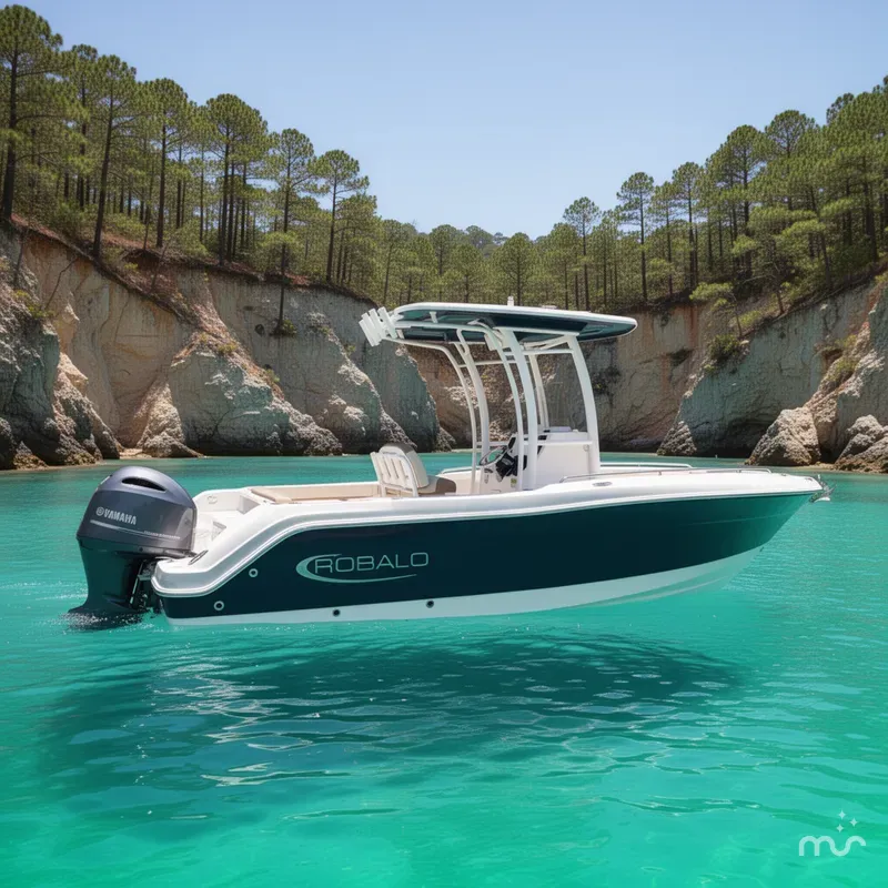 Slide: The Image of Robalo R222 Explorer 2026 - 2