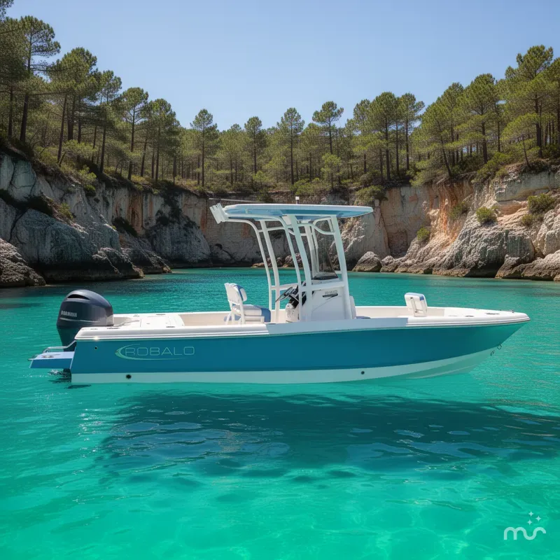 Slide: The Image of Robalo 226 Cayman 2026 - 2