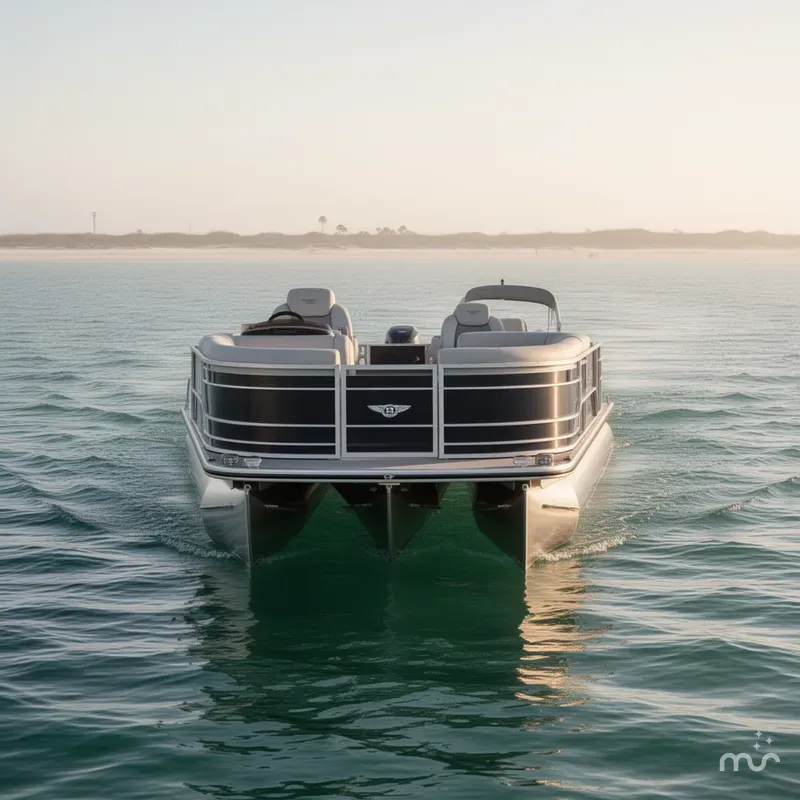 Slide: The Image of Bentley Pontoons 220 navigator 2023 - 2