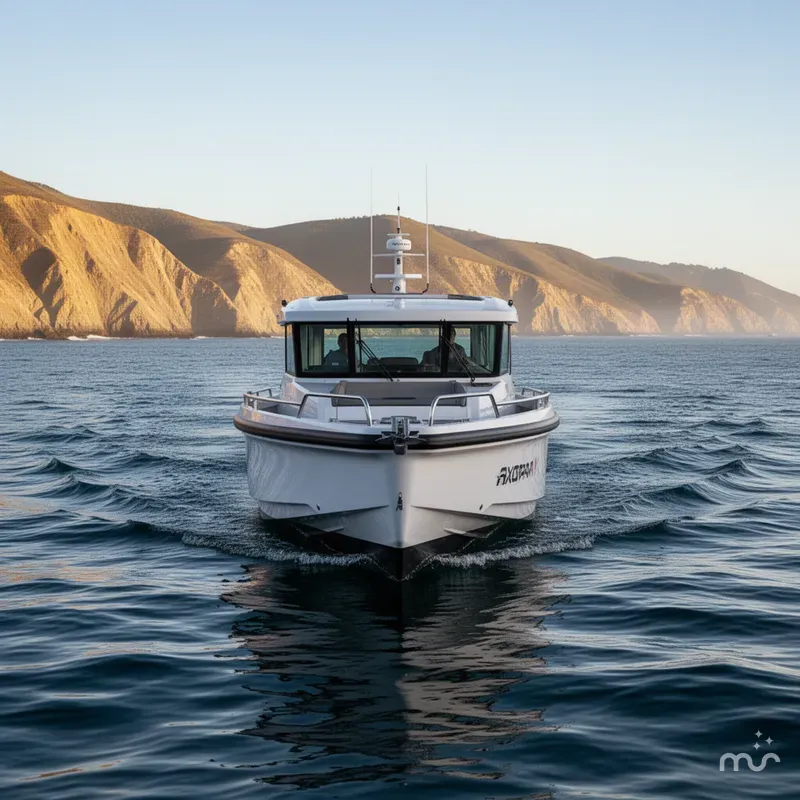 Slide: The Image of Axopar XC Cross Cabin Aft Cabin 2022 - 2