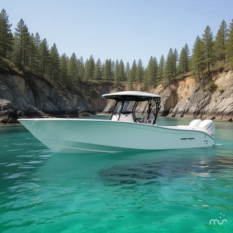 Slide: The Image of Cape Horn Yachts 32 T 2026 - 2