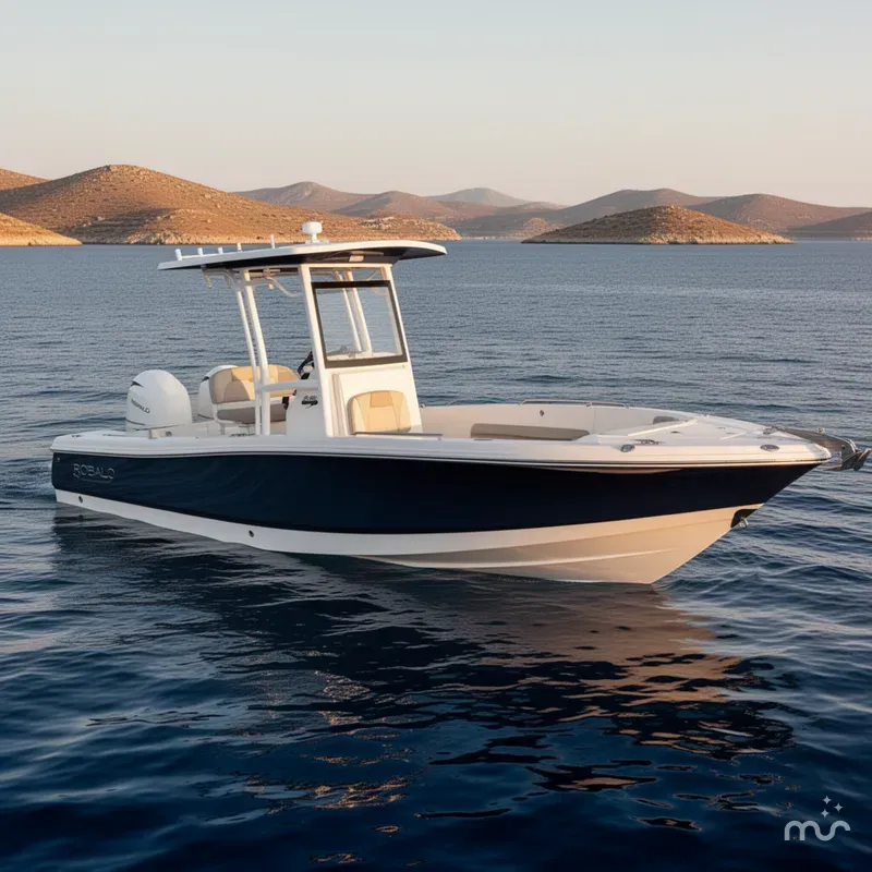Slide: The Image of Robalo 246 Cayman 2026 - 2