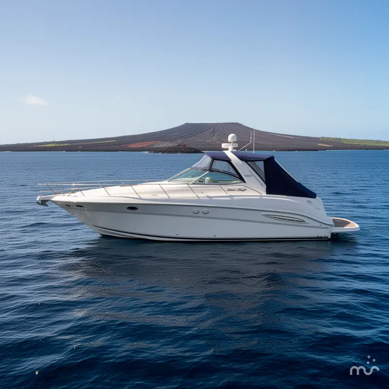 Slide: The Image of Sea Ray Sundancer 460 2000 - 2
