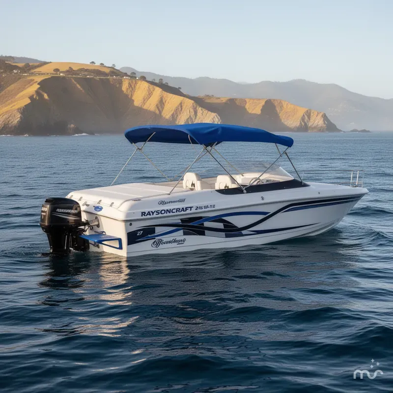 Slide: The Image of Raysoncraft 27 Offshore 1998 - 0