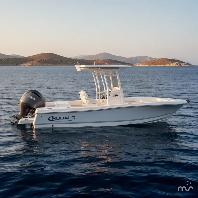 Slide: The Image of Robalo 246 Cayman 2026 - 2