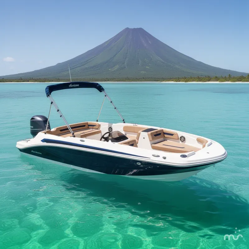 Slide: The Image of Hurricane SunDeck Sport 185 OB 2022 - 2