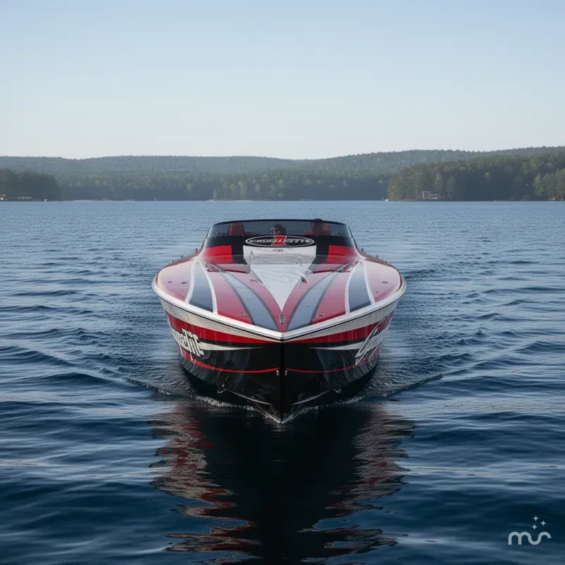 Slide: The Image of Cigarette 50' Marauder 2016 - 2