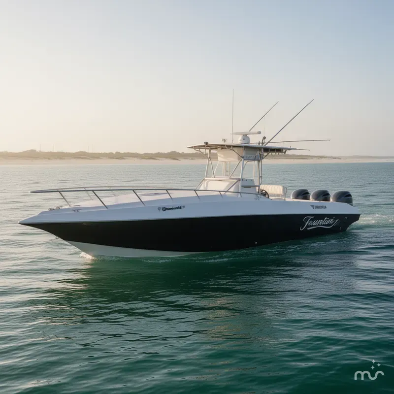 Slide: The Image of Fountain 31 Sportfish Cruiser 1995 - 0