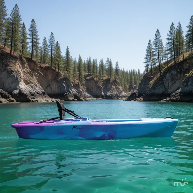 Slide: The Image of Ascend 9R Sport Sit-On - Blue-Purple 2022 - 2