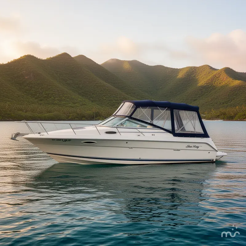 Slide: The Image of Sea Ray 230 Cuddy 1989 - 2