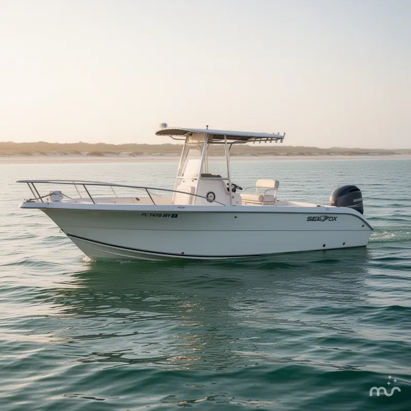 Slide: The Image of Sea Fox 256 Center Console 2006 - 0