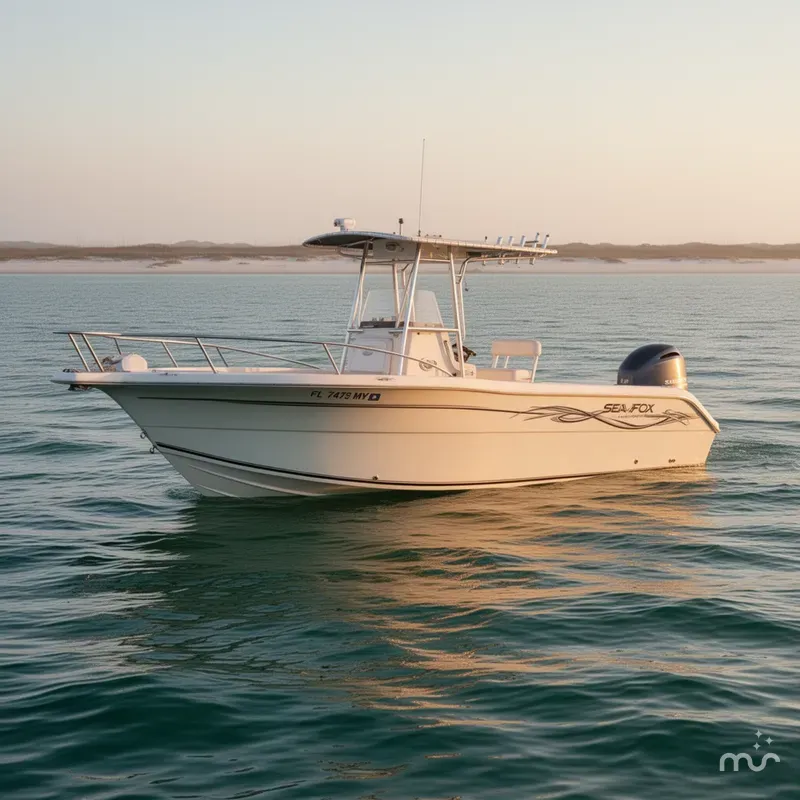 Slide: The Image of Sea Fox 256 Center Console 2006 - 2