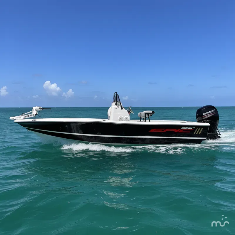 Slide: The Image of Epic 22SC Bay Boat 2015 - 1
