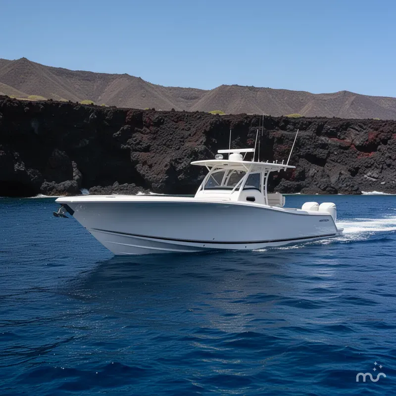 Slide: The Image of Nor-Tech 390 Sport Center Console 2017 - 2