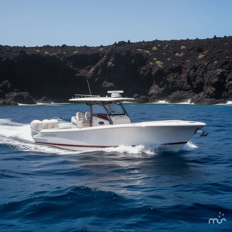 Slide: The Image of Nor-Tech 390 Sport Center Console 2017 - 4