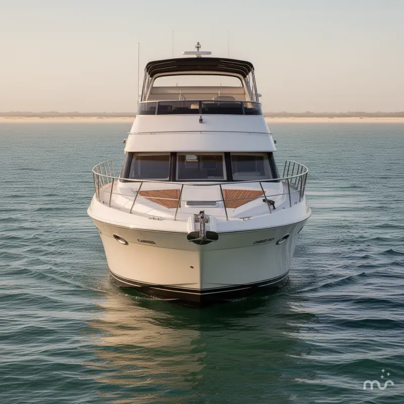 Slide: The Image of Carver Yachts 396 Aft Cabin Motor Yacht 2002 - 3