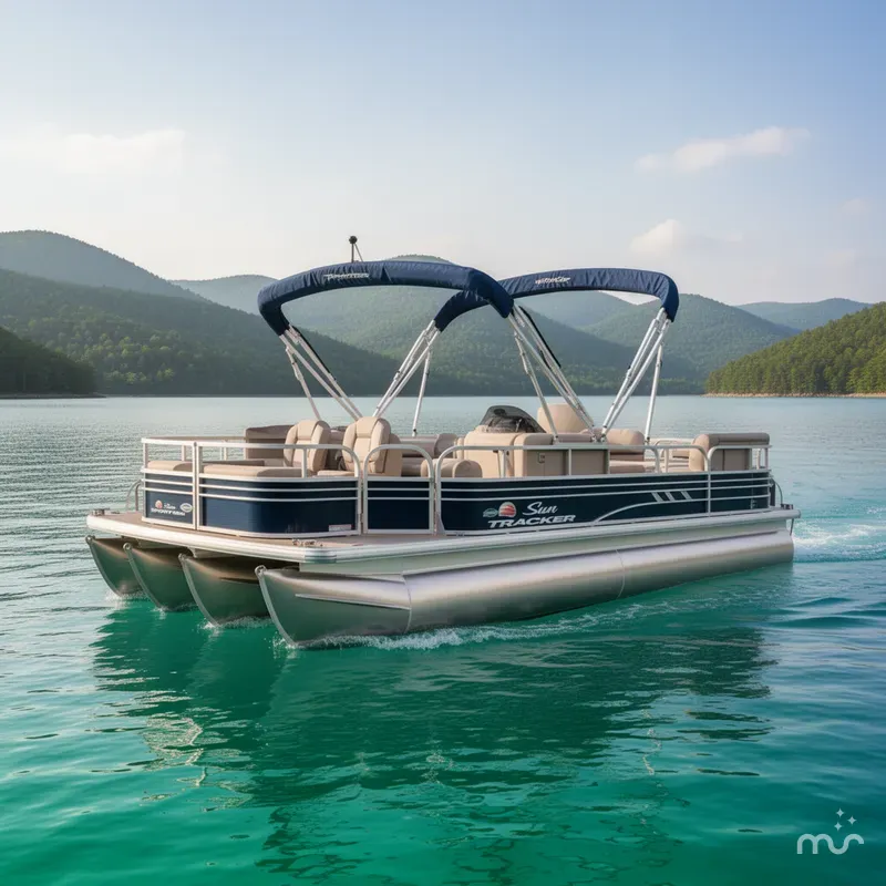 Slide: The Image of Sun Tracker SportFish 22 DLX 2020 - 2