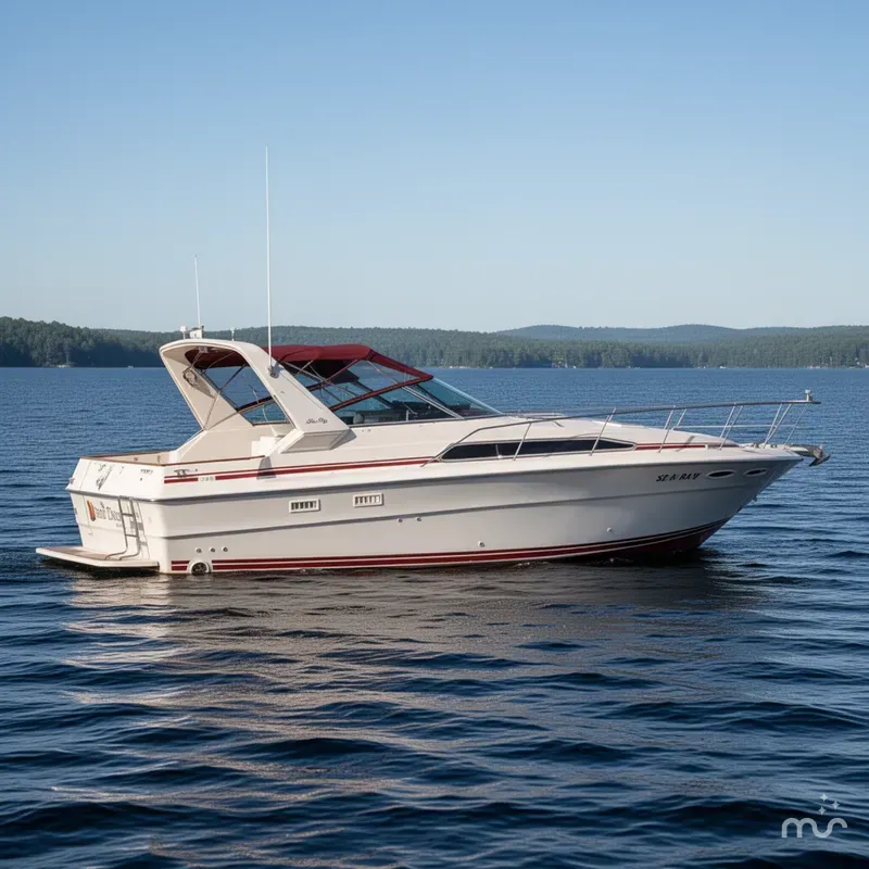 Slide: The Image of Sea Ray 340 Sundancer 1986 - 0
