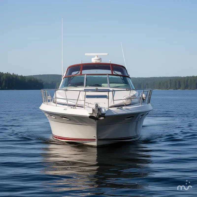 Slide: The Image of Sea Ray 340 Sundancer 1986 - 1