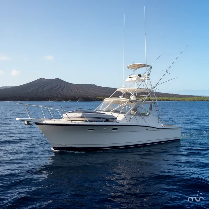Slide: The Image of Hatteras 36 Convertible 1985 - 2