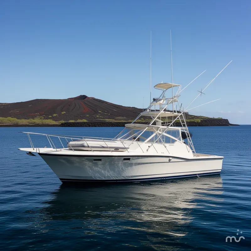 Slide: The Image of Hatteras 36 Convertible 1985 - 4