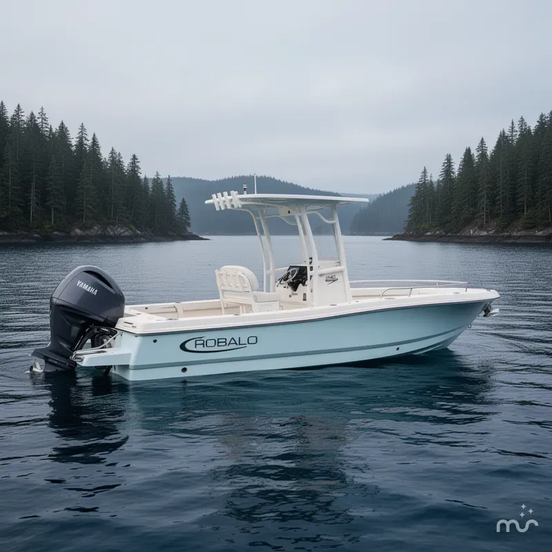Slide: The Image of Robalo 246 Cayman 2026 - 2