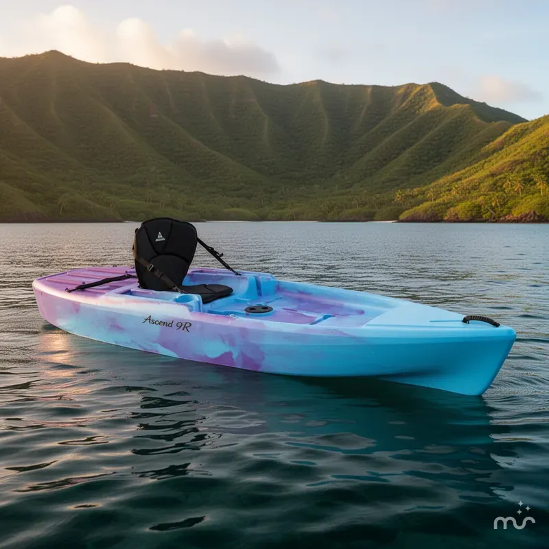 Slide: The Image of Ascend 9R Sport Sit-On - Blue-Purple 2022 - 2