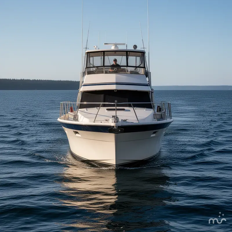 Slide: The Image of Hi-Star 55 Pilothouse 1989 - 1