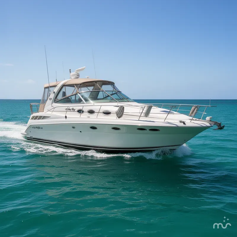 Slide: The Image of Sea Ray 410 Sundancer 2001 - 2