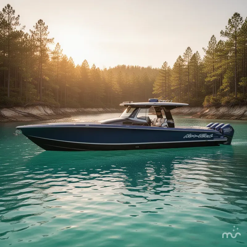 Slide: The Image of Nor-Tech 450 Sport Center Console 2026 - 2