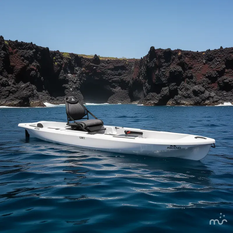 The Image of Ascend 128X Yak-Power Sit-On - White/Black 2022 - 0