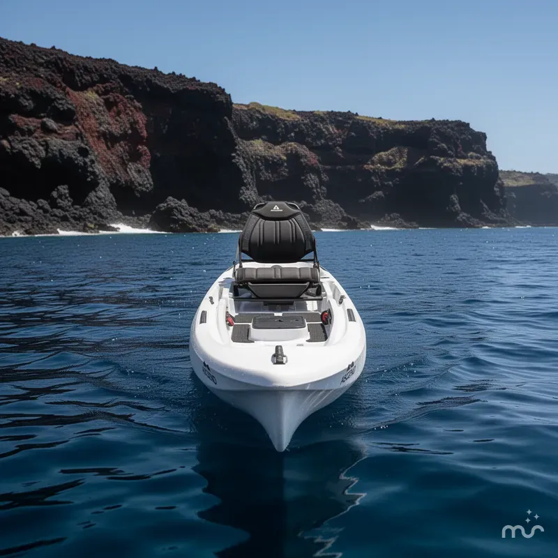 Slide: The Image of Ascend 128X Yak-Power Sit-On - White/Black 2022 - 1