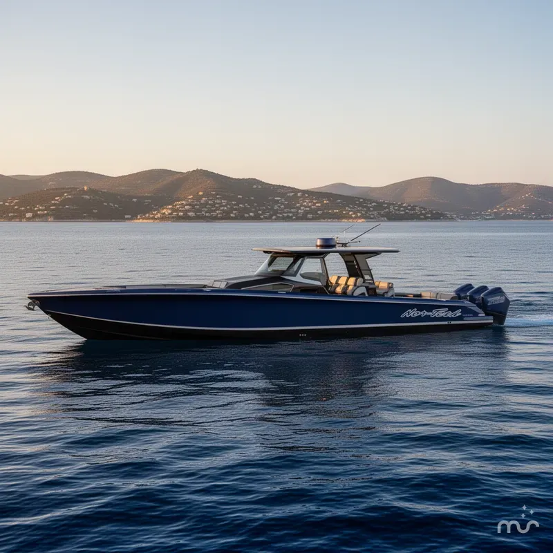 Slide: The Image of Nor-Tech 450 Sport Center Console 2026 - 2