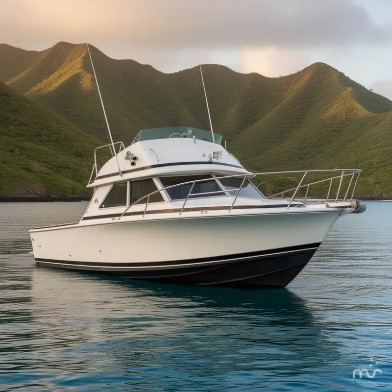 The Image of Bertram 28 Flybridge 1983 - 0