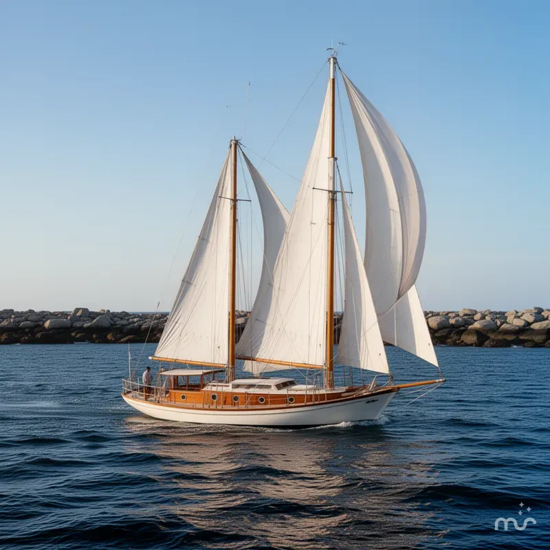 The Image of Little Harbor sailboat 1971 - 0