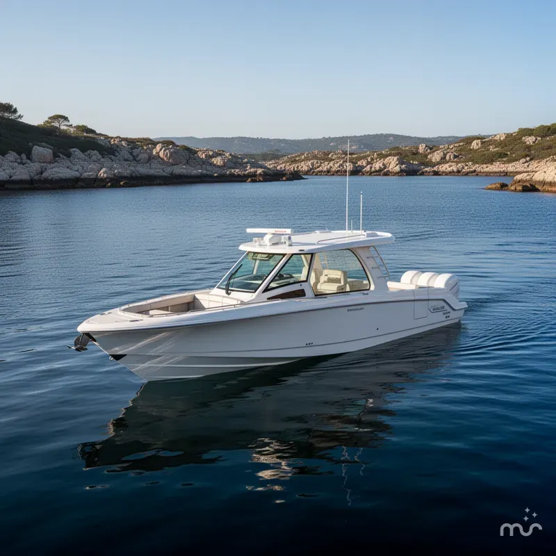 Slide: The Image of Boston Whaler 350 Realm 2026 - 4