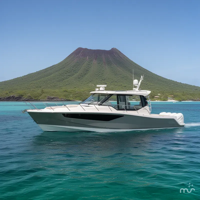Slide: The Image of Boston Whaler 405 Conquest 2026 - 2