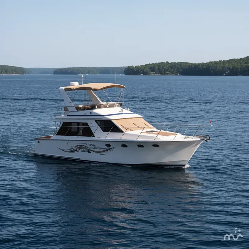 Slide: The Image of Ocean Alexander 42 Sedan 1988 - 0