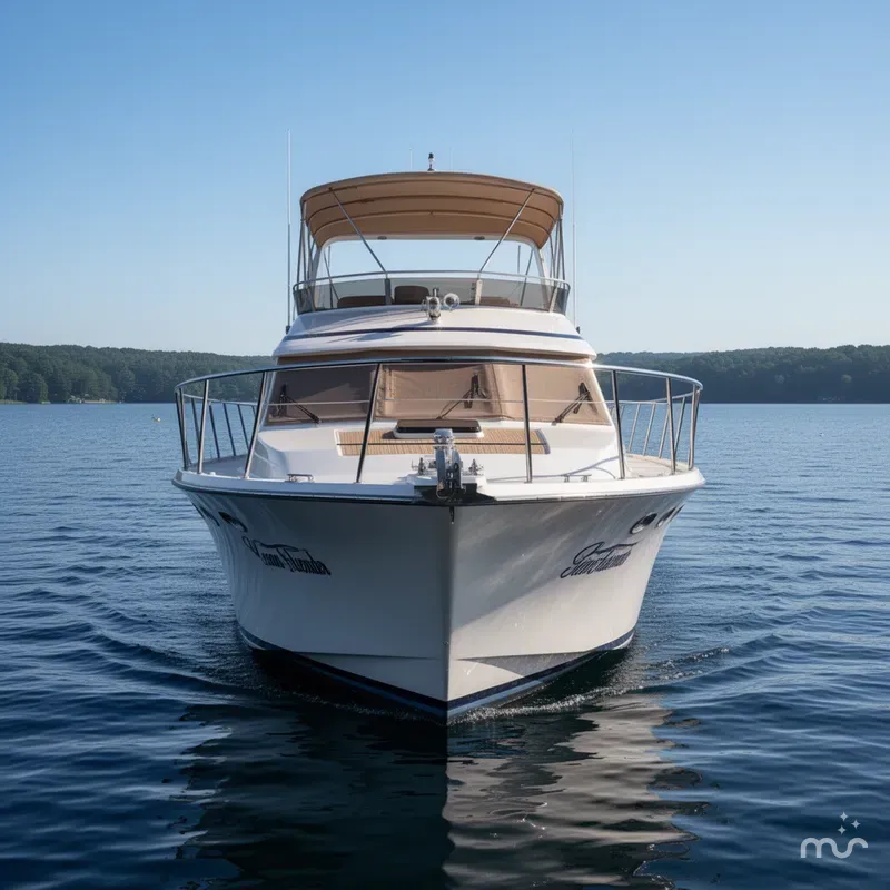 Slide: The Image of Ocean Alexander 42 Sedan 1988 - 2