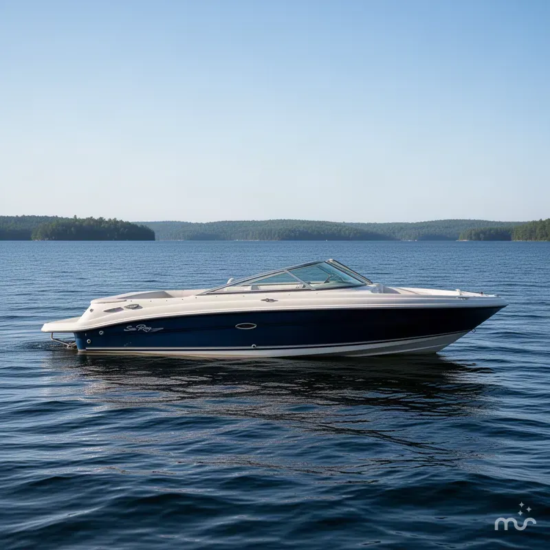 Slide: The Image of Sea Ray 210 Bow Rider 1996 - 2