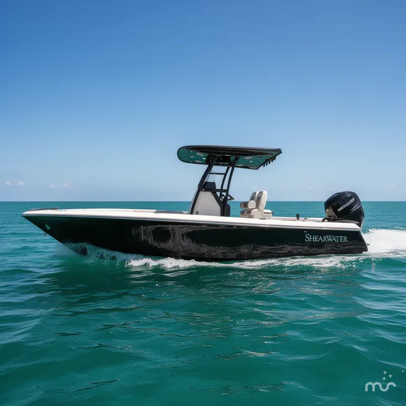 Slide: The Image of Shearwater 260 Carolina SS 2023 - 2