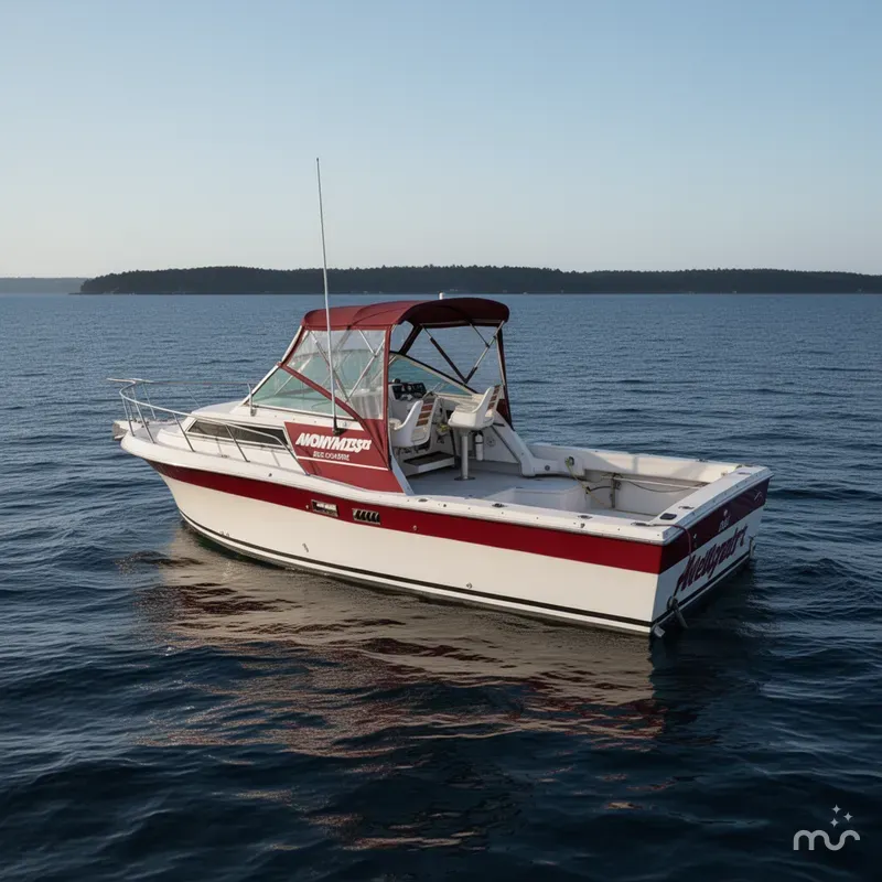 Slide: The Image of Wellcraft 2800 Coastal Offshore Fisherman 1986 - 1