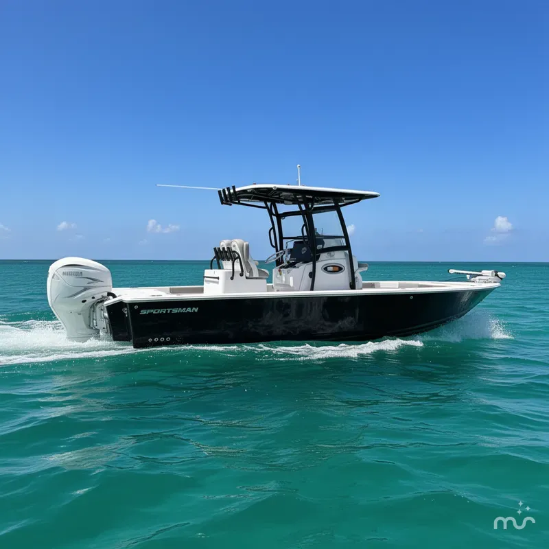 Slide: The Image of Sportsman Masters 267OE Bay Boat 2022 - 0