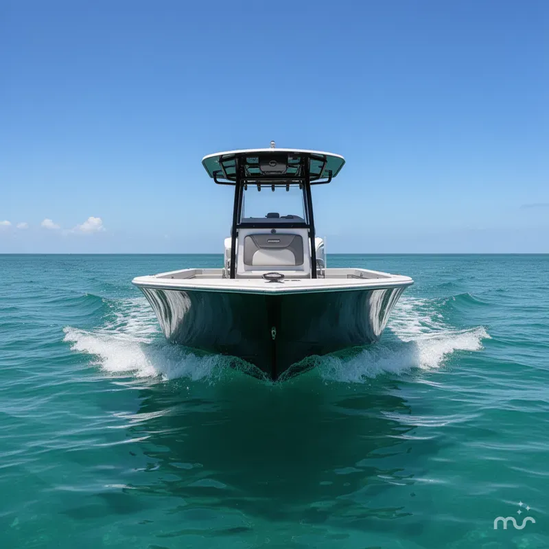 Slide: The Image of Sportsman Masters 267OE Bay Boat 2022 - 1