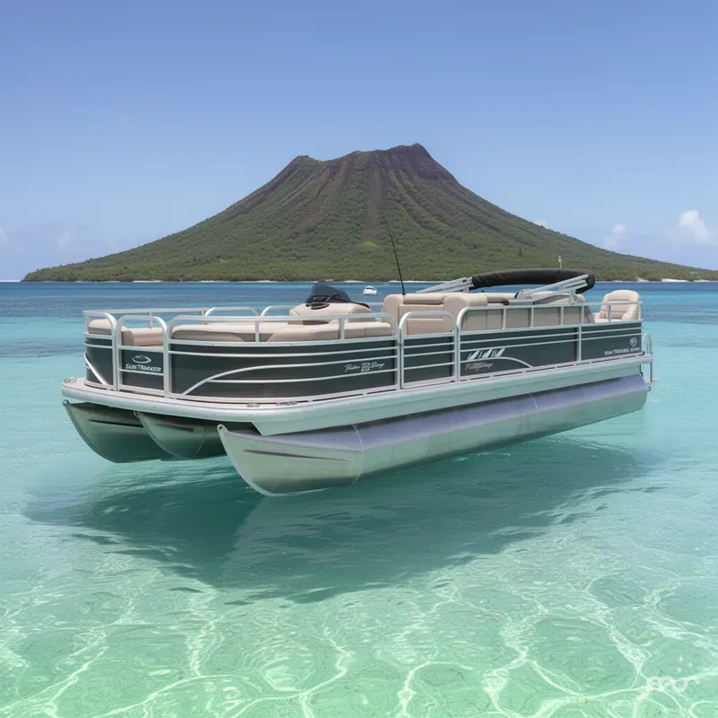 The Image of Sun Tracker Fishin' Barge 22 DLX 2023 - 0