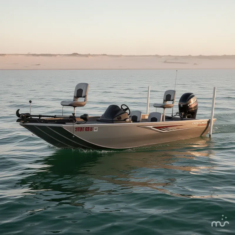 Slide: The Image of Crestliner 1700 Storm 2018 - 2