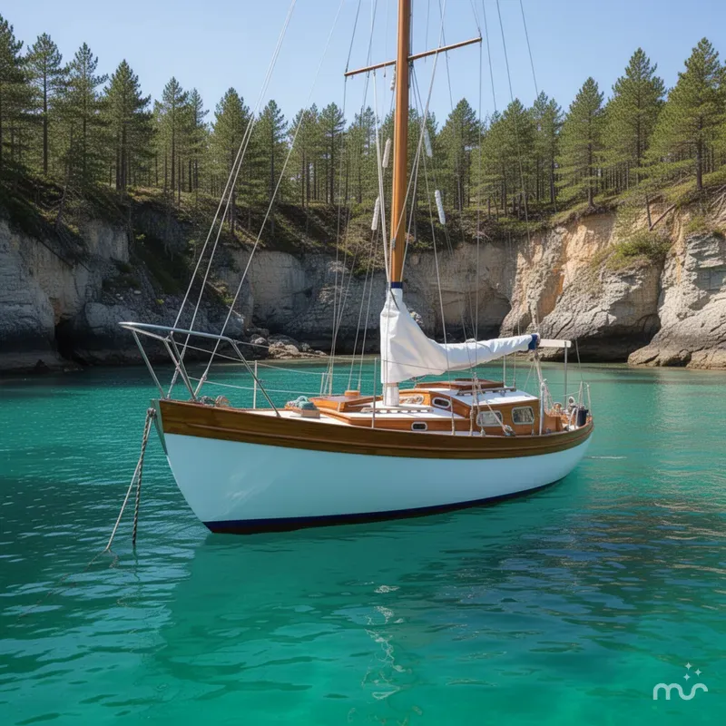 Slide: The Image of Laurent Giles Vertue Class Sloop 2010 - 2